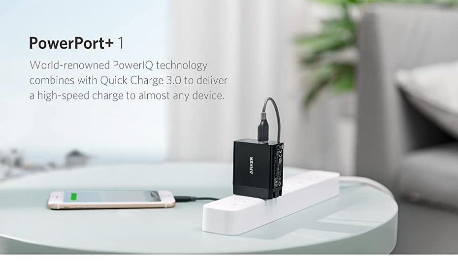 Anker Charger - Power IQ 3.0 & Qualcomm Quick Charger 3.0