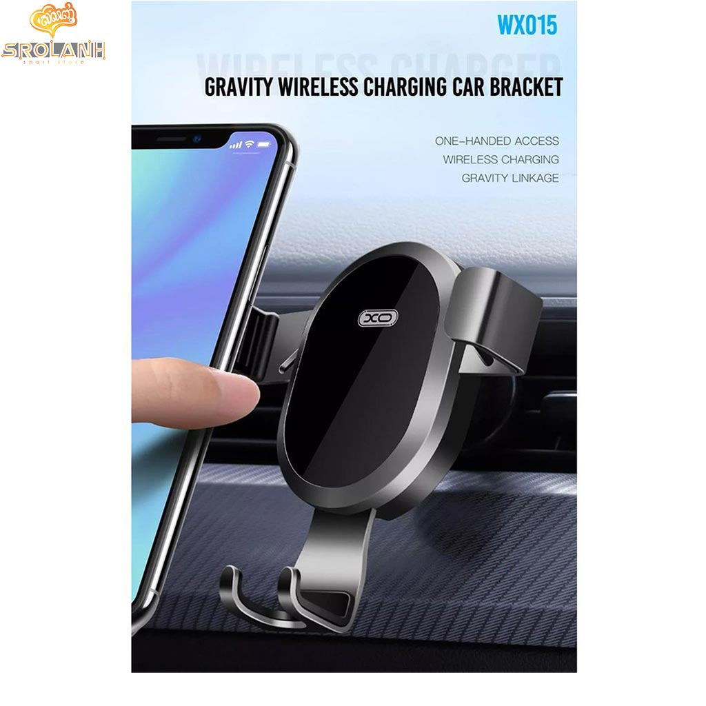 XO WX015 10W wireless charging+carholder