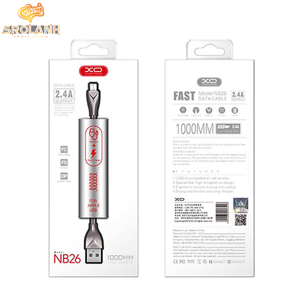 XO-NB26 Micro USB cable