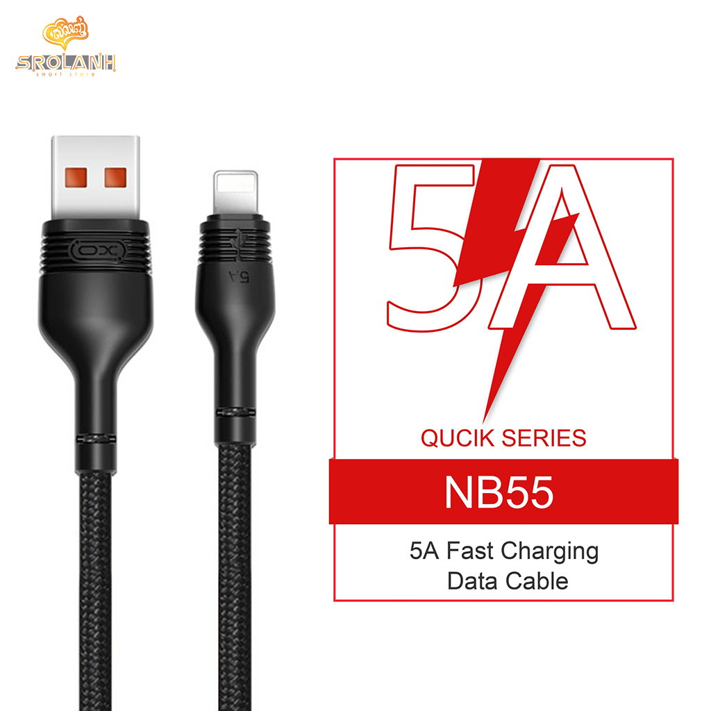 XO-NB55 usb cable 5A fast charge for Lightning
