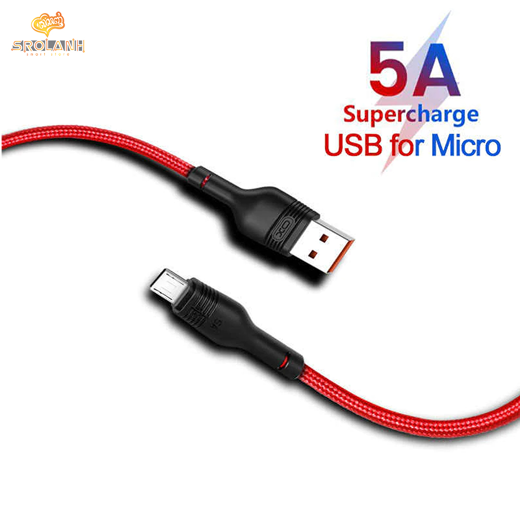 XO-NB55 usb cable 5A fast charge for Micro