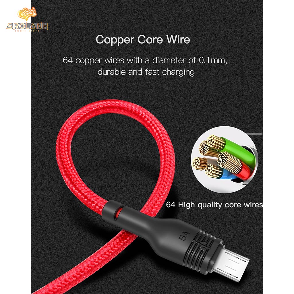 XO-NB55 usb cable 5A fast charge for Micro