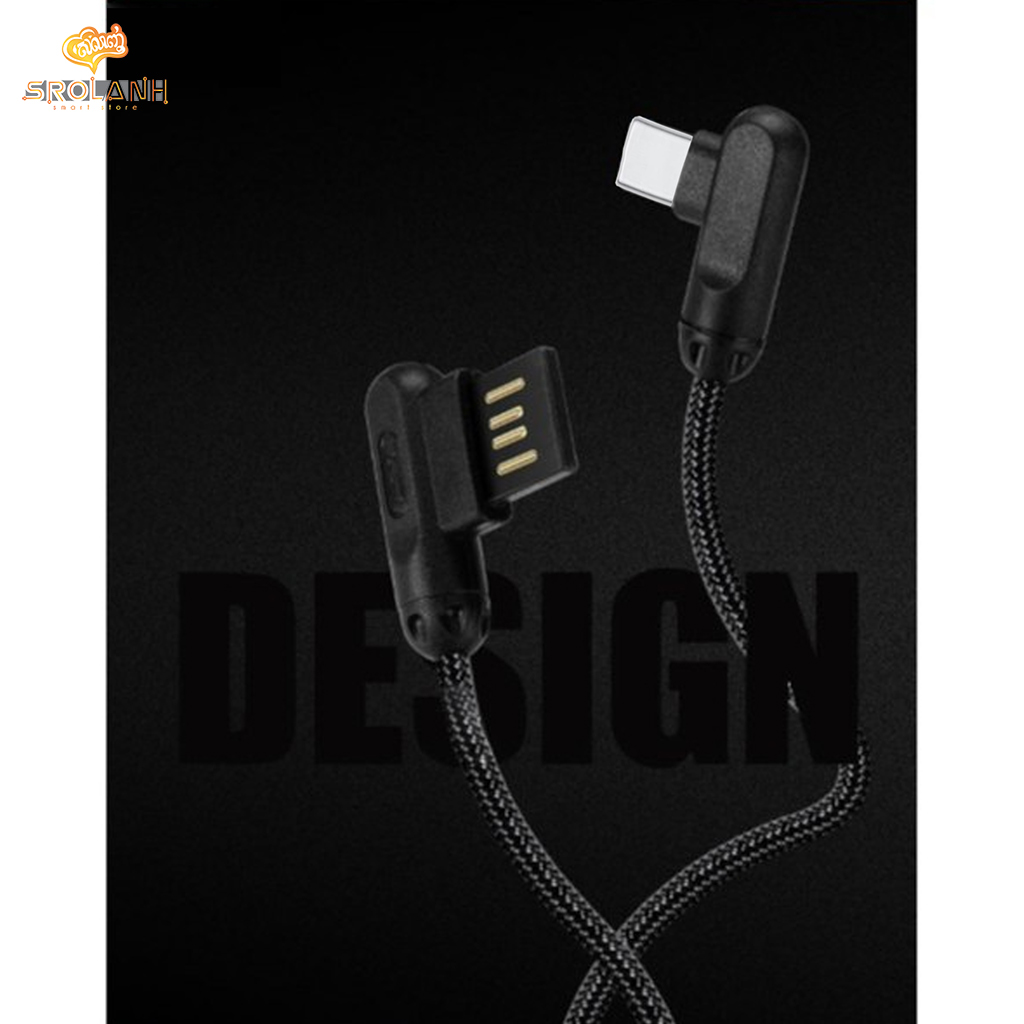 XO-NB28 double bend Type-C USB cable