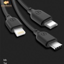 XO NB103 Lingdang series USB 3 in 1 2000mm