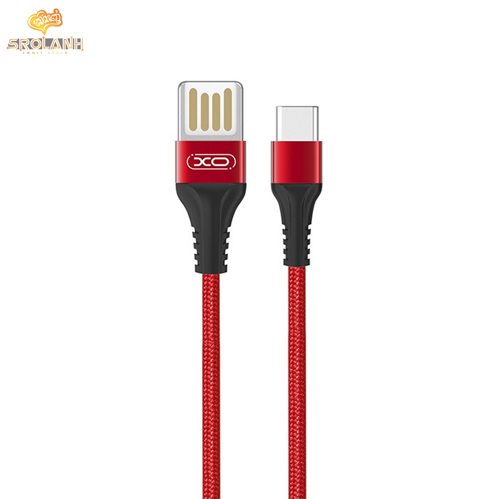 XO NB118 weave usb cable Type-C 100cm