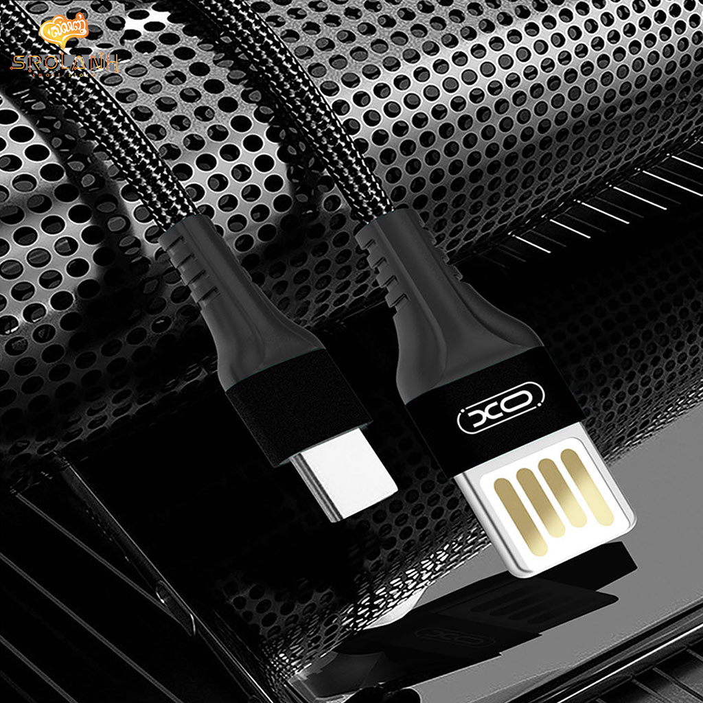 XO NB118 weave usb cable Type-C 100cm