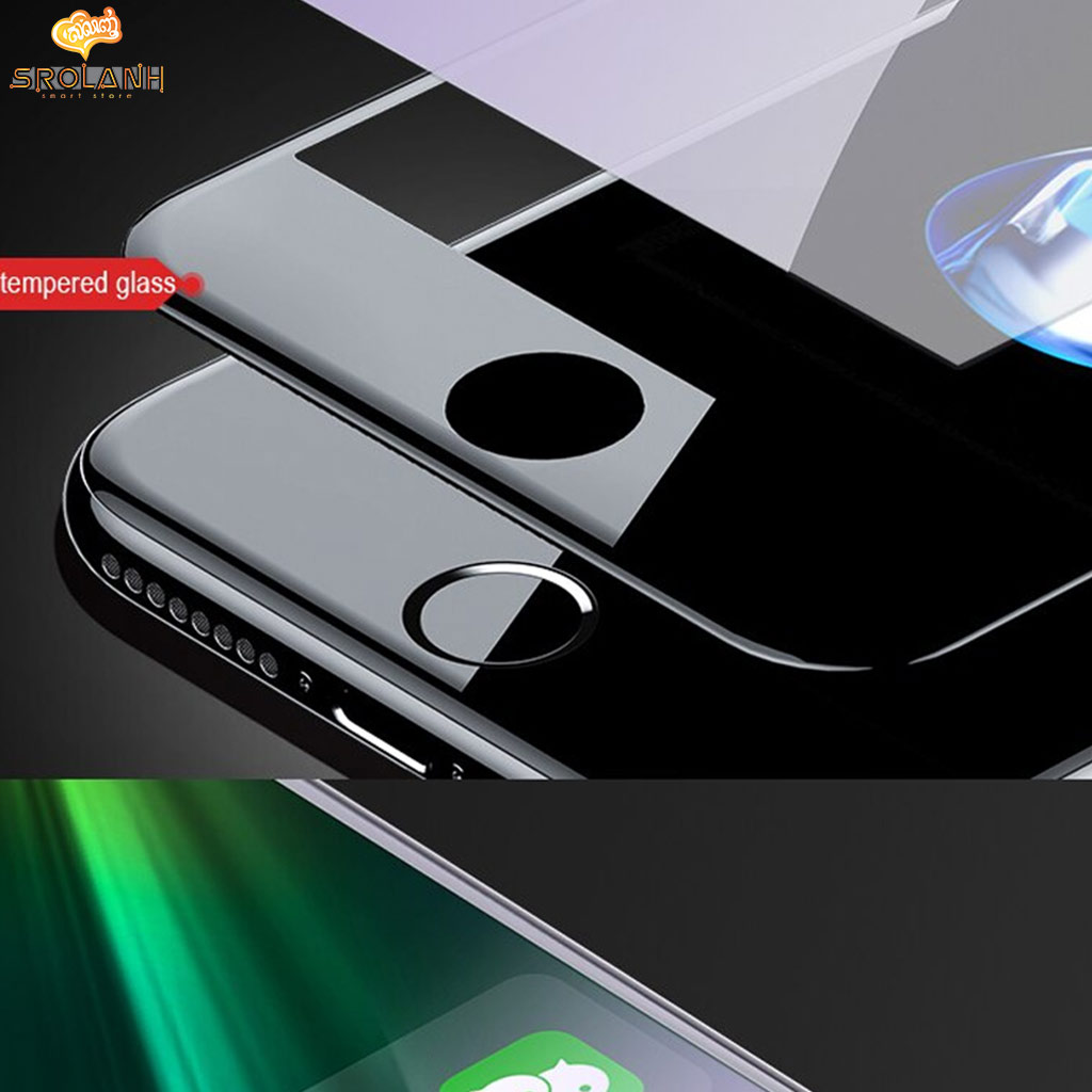 XO FD7 Resin 3D Curved Full-Screen Tempered Glass for iPhone 7/8