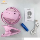 LIT the Bat fan Fan with clamp FABC-A01