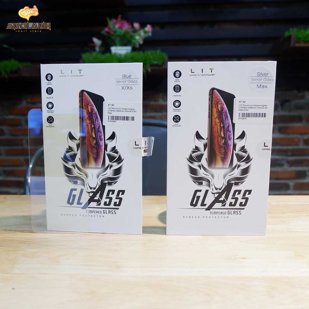 LIT The mirror tempered glass GTIPXS-MR0G for iPhone X/XS