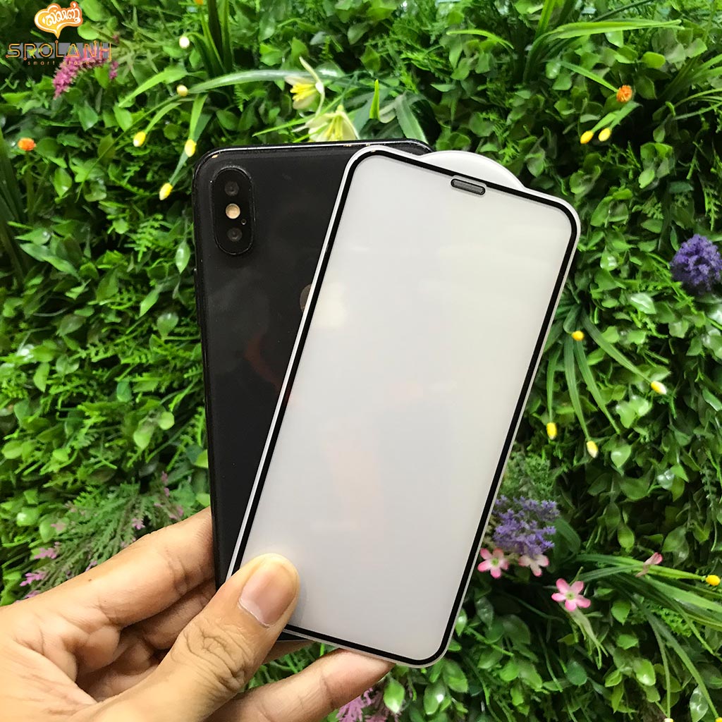 LIT The 6D Full screen tempered glass with Dustproof Cover GTIPXM-DC01 for iphone Xs Max