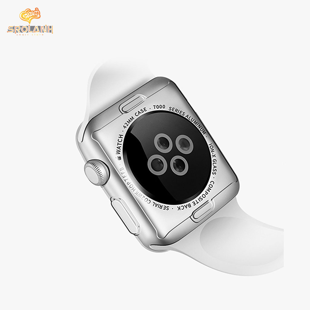 LIT The full screen transparent TPU apple watch case CTIW38-3D02-38mm