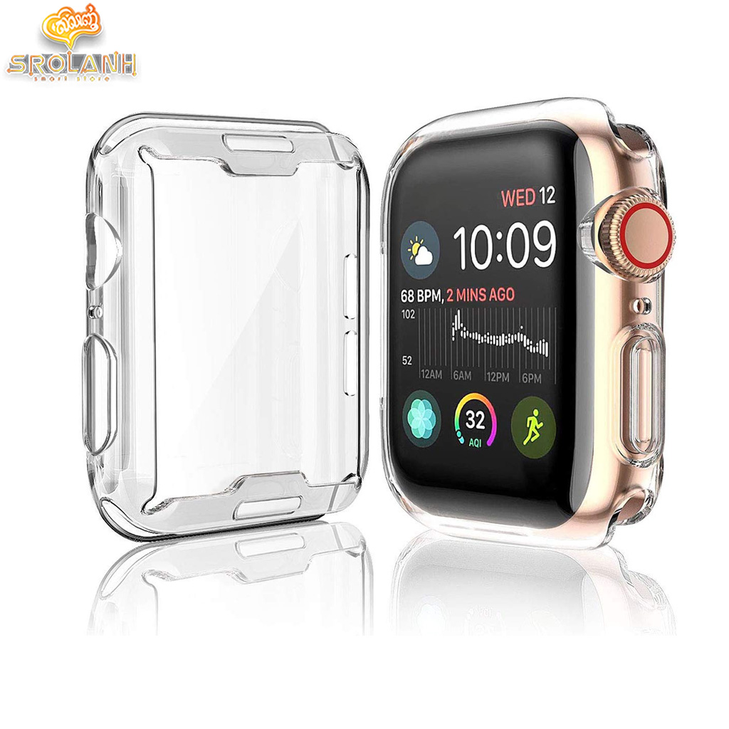 LIT The full screen transparent TPU apple watch case CTIW42-3D02-42mm