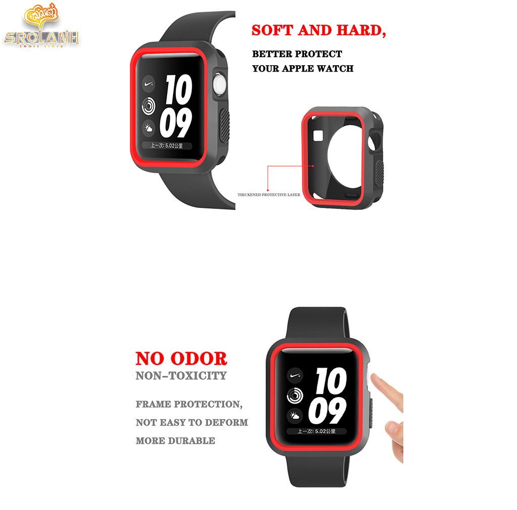 The Strong cover silicone case for apple watch 40mm CTIW40-SC01