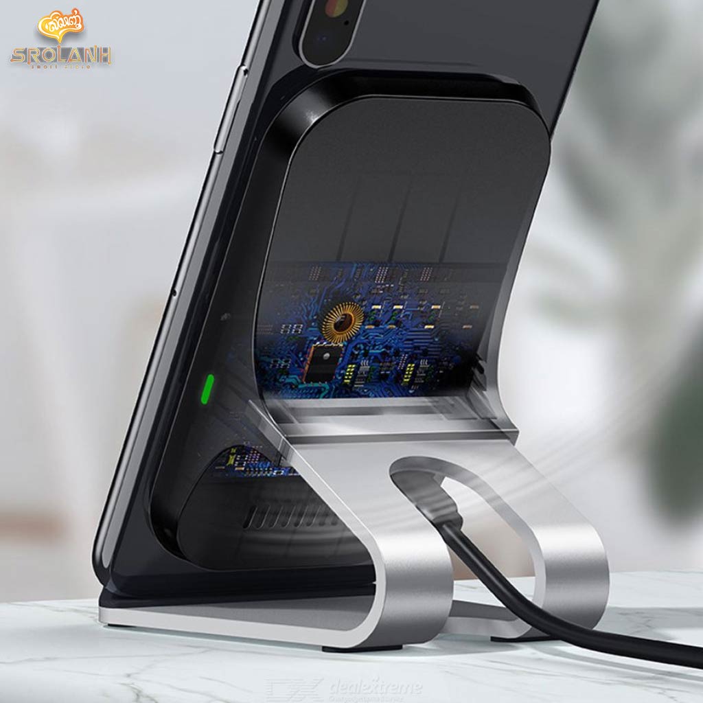 Remax Aluminum alloy wireless charger RP-W12