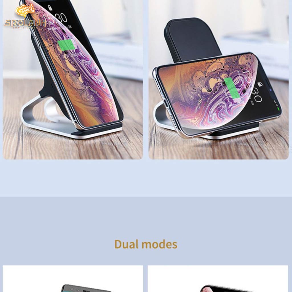 Remax Aluminum alloy wireless charger RP-W12