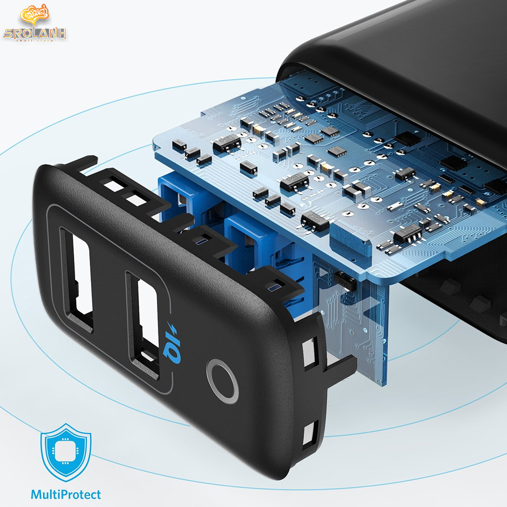 ANKER Power Port II IQ with 2 PIQ Ports