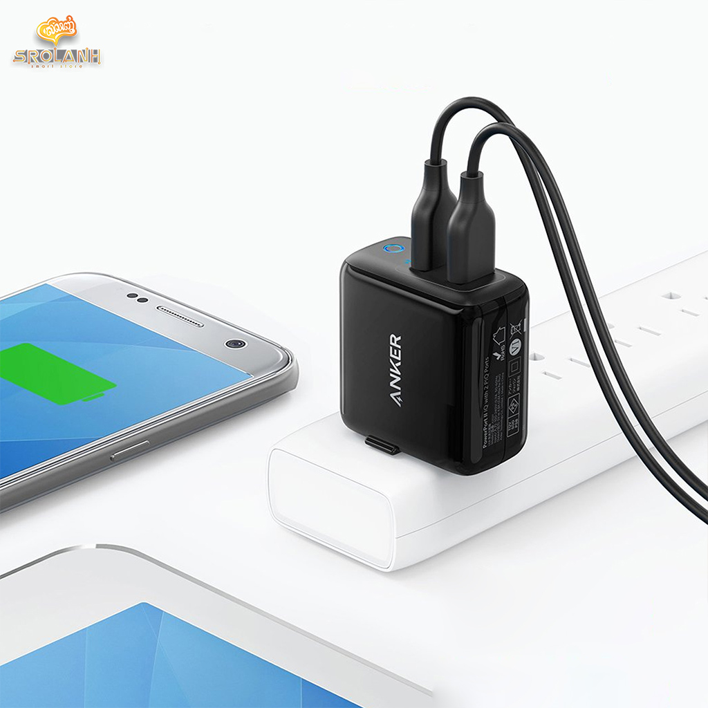 ANKER Power Port II IQ with 2 PIQ Ports