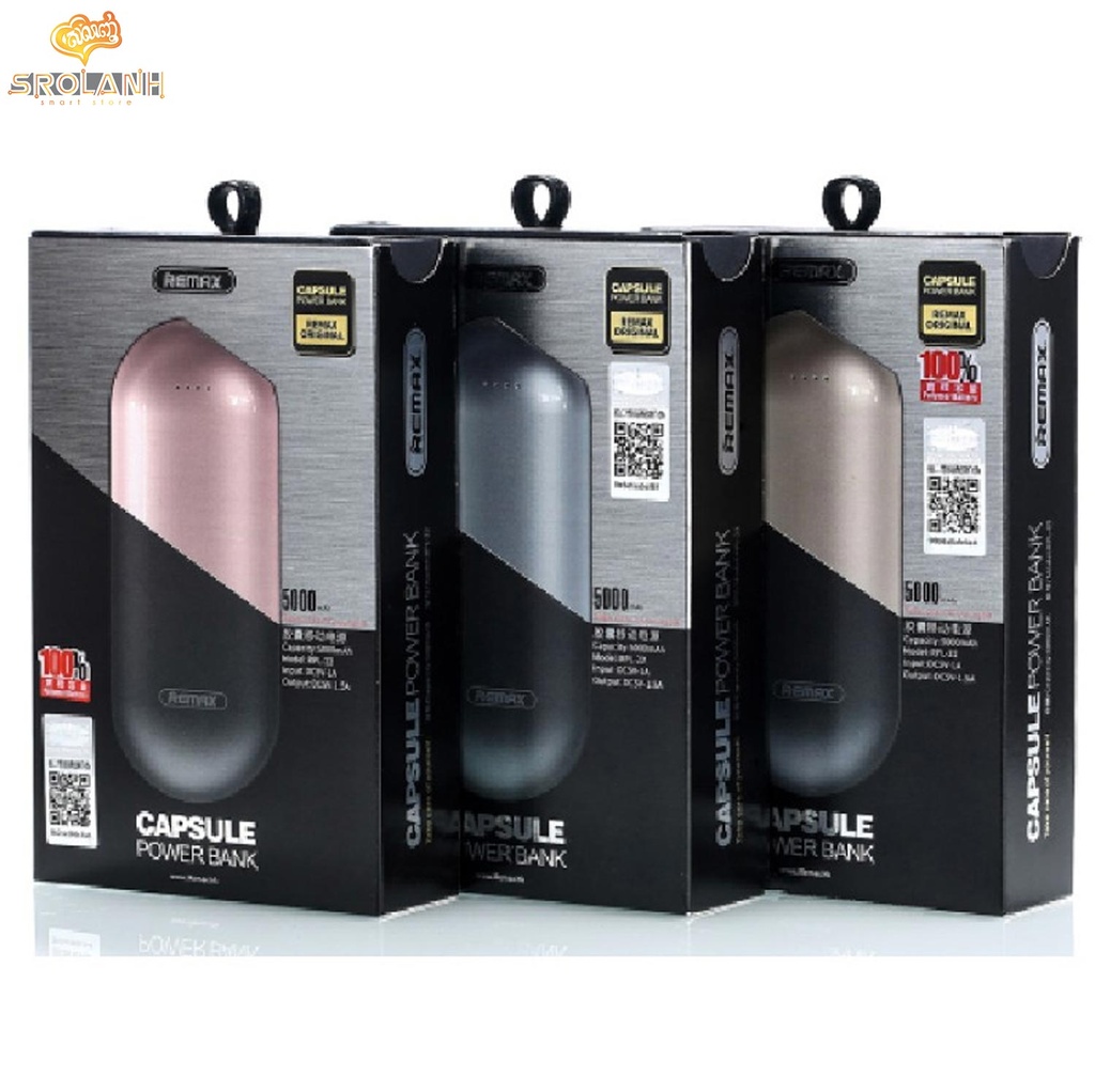 REMAX 5000mAh Capsule Power Bank RPL-22