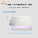 UV Multifunctional Sterilizer Wireless Charger UV Box 02