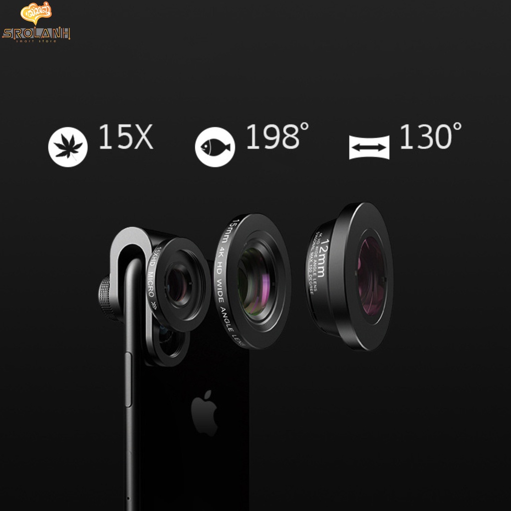 Joyroom Mobile lens luxury 3in1 JR-ZS148