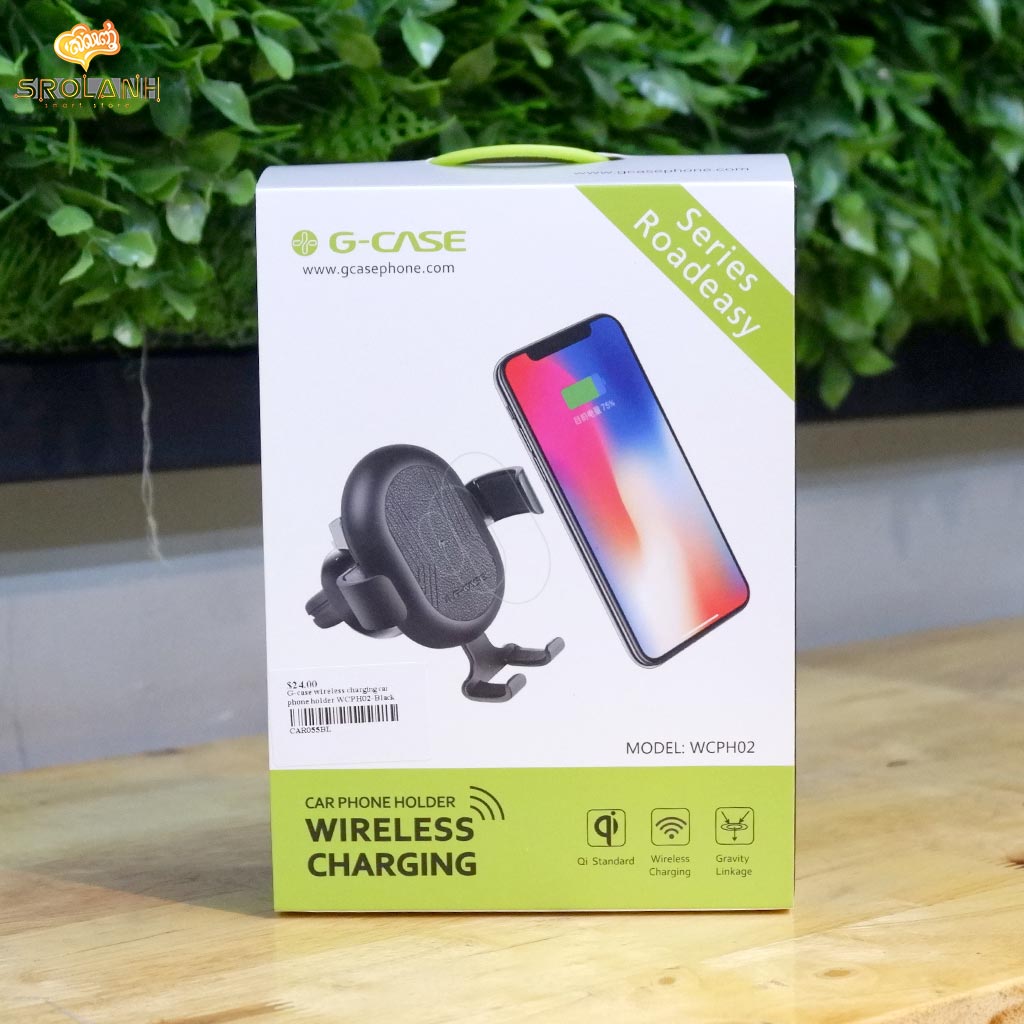 G-case wireless charging car phone holder WCPH02