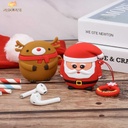 Cartoon Merry Christmas AirPods Case