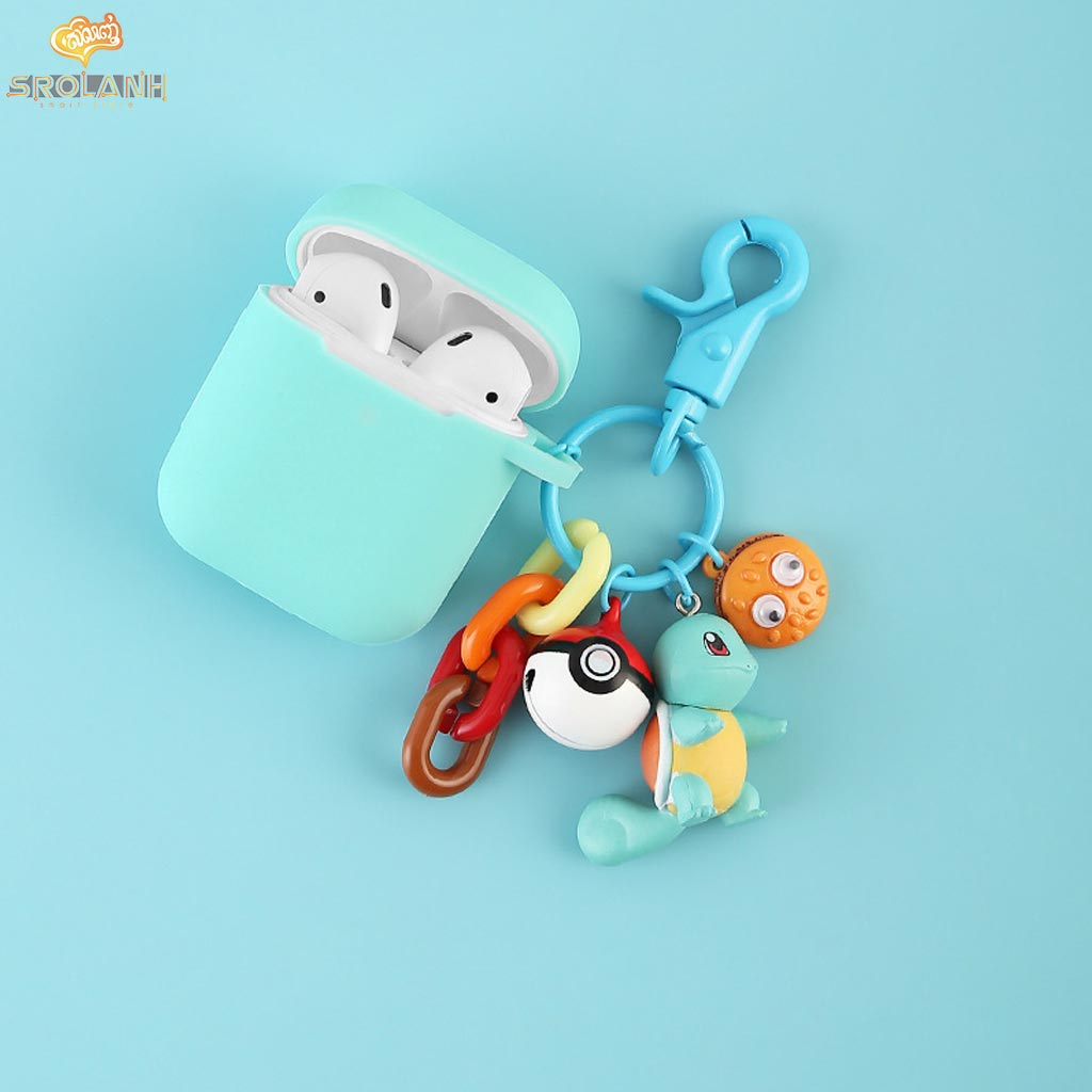 Cartoon Bells Series Keychain And AirPods Case