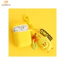 Cartoon Duck Keychain And AirPods Case