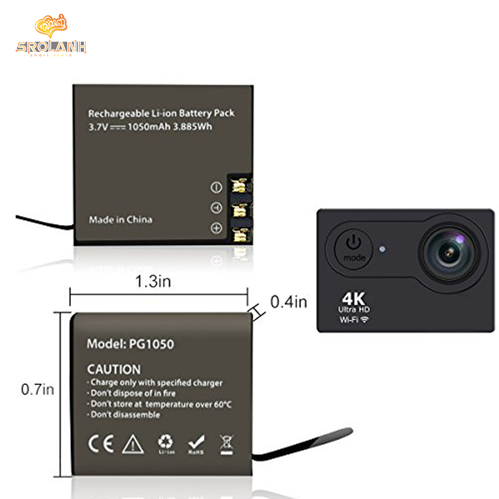 Charging box 4K camera T1 and K03R