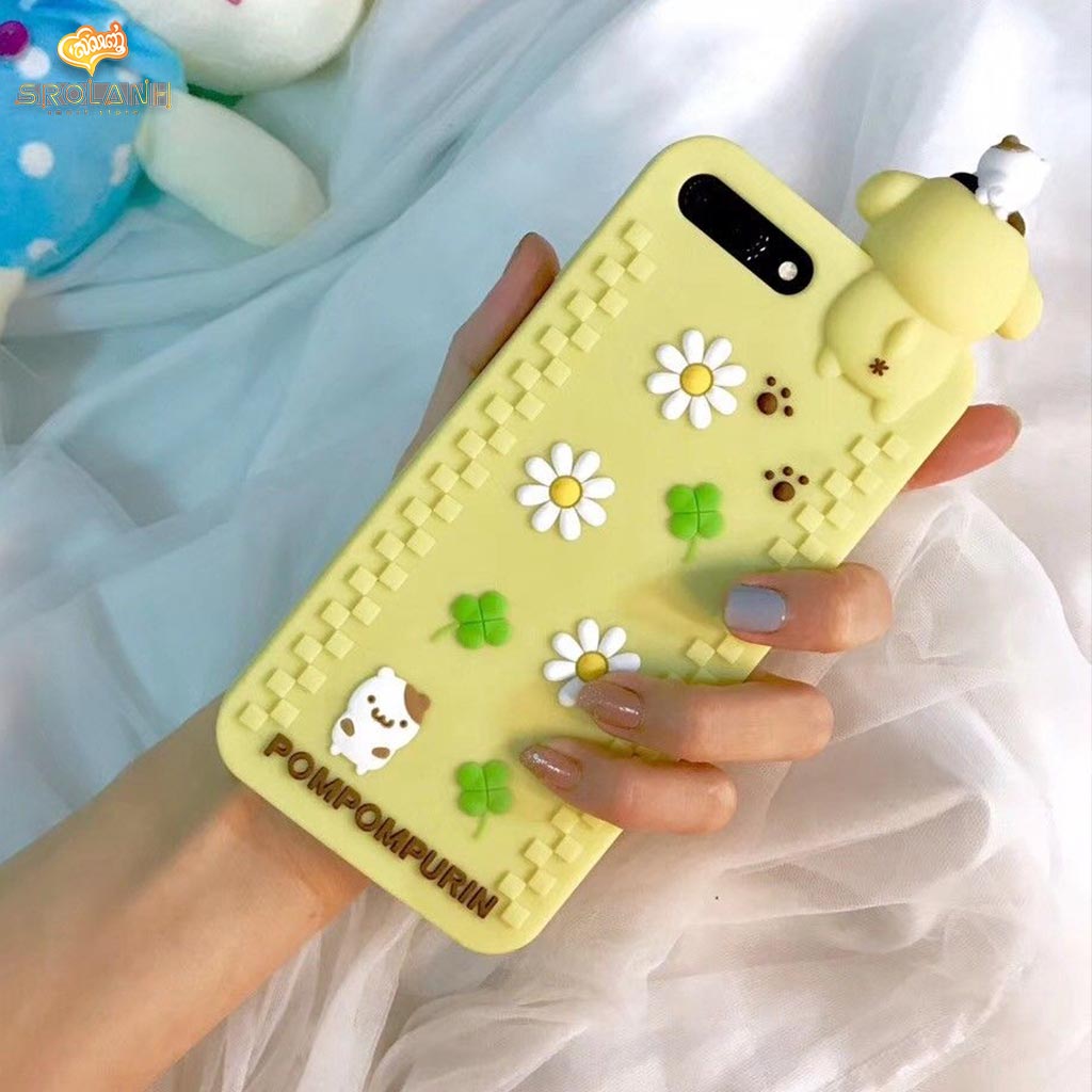 Cartoon Soft Case with lanyard Bad Badtz-Maru for Iphone X