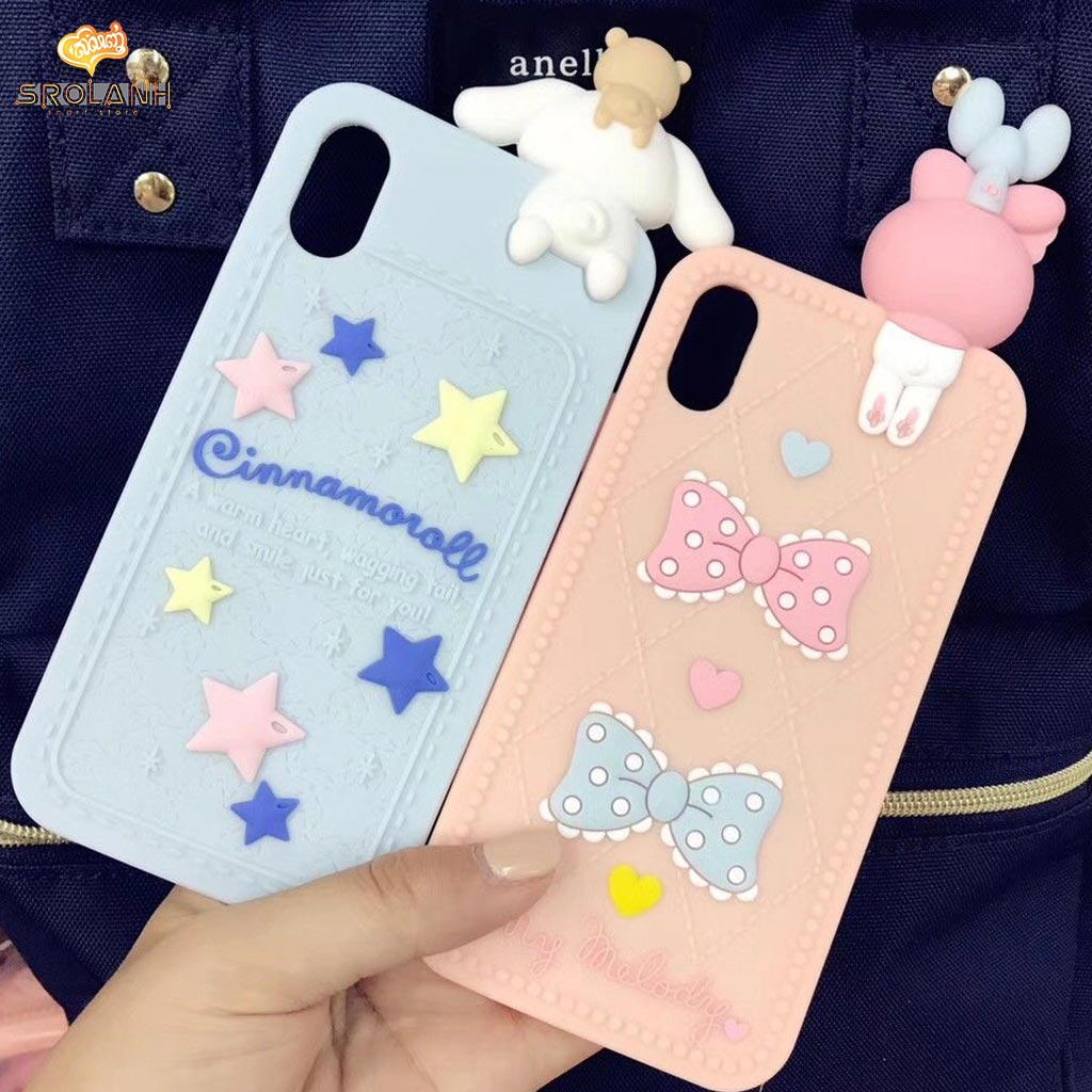 Cartoon Soft Case with lanyard Bad Badtz-Maru for Iphone X