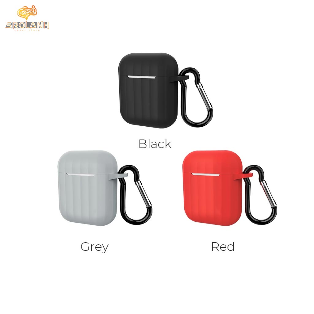 LIT The Whale-Series Silicone Protect Case For AirPods 1/2 SCWSP-BB3