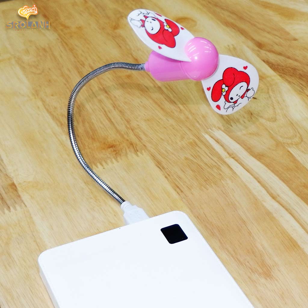 USB fan with cartoon