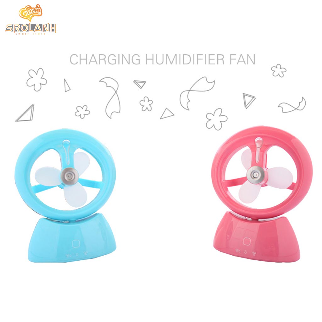 USB second generation water fairy humidifier sprinkling fan