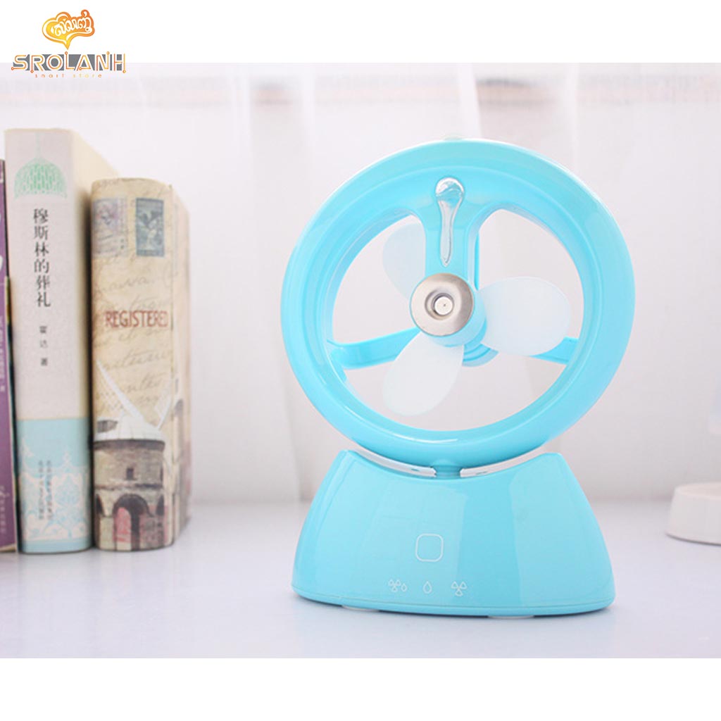 USB second generation water fairy humidifier sprinkling fan