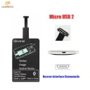 Wireless charging receiver for Micro USB