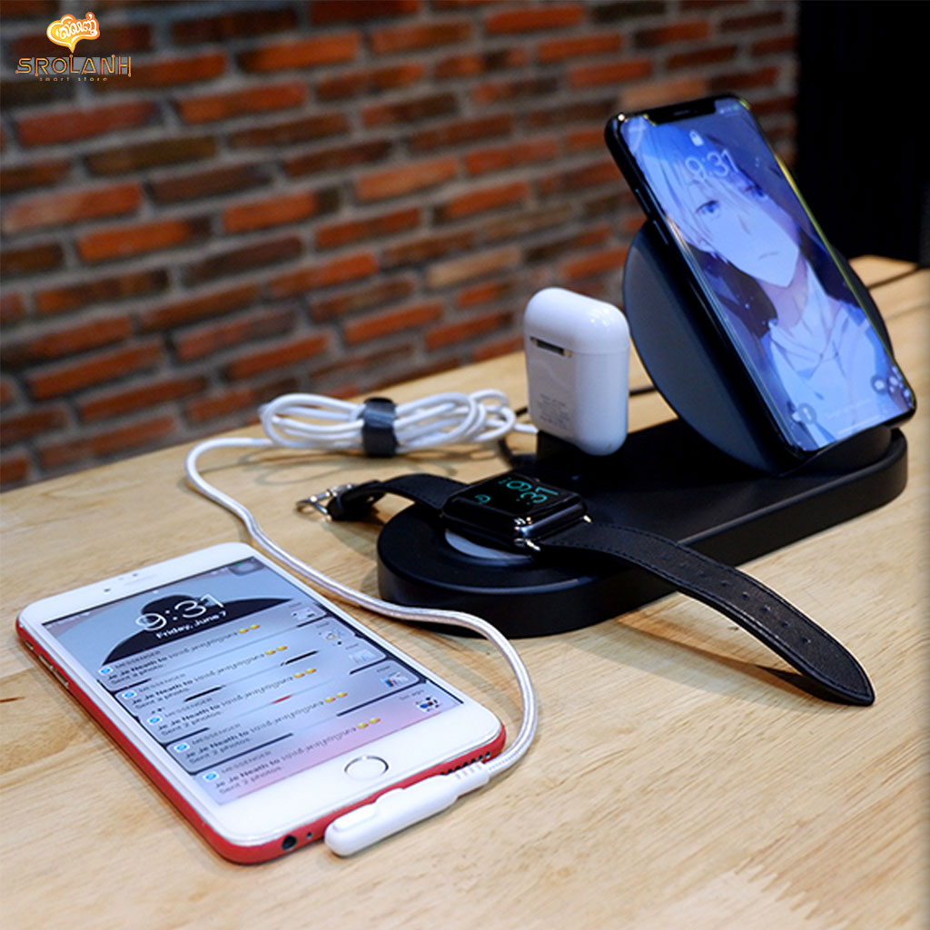 LIT The 4in1 wireless charger quick charger SW4IN1-02