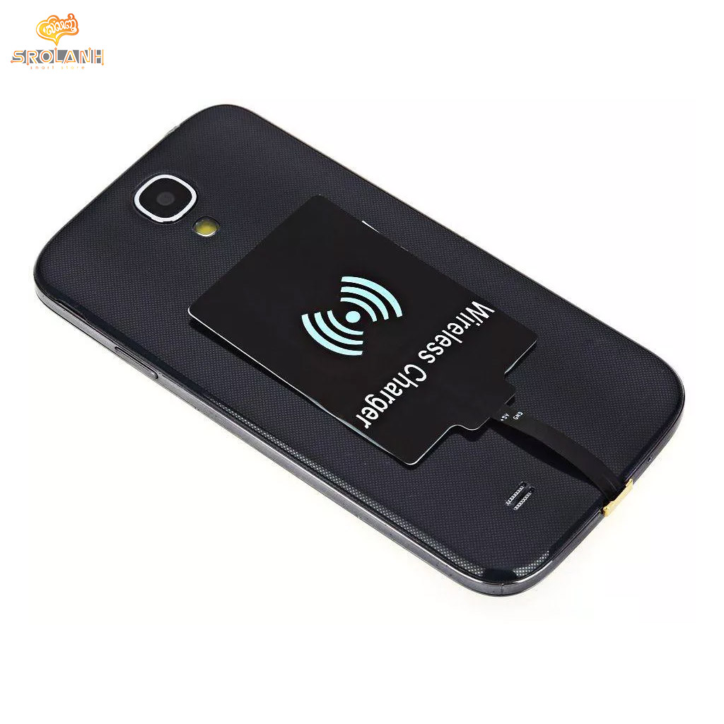 Wireless charging receiver for Micro USB