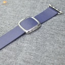 Modern Bukcle smooth granada leather for 42mm