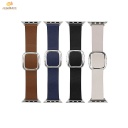 Modern Bukcle smooth granada leather for 42mm