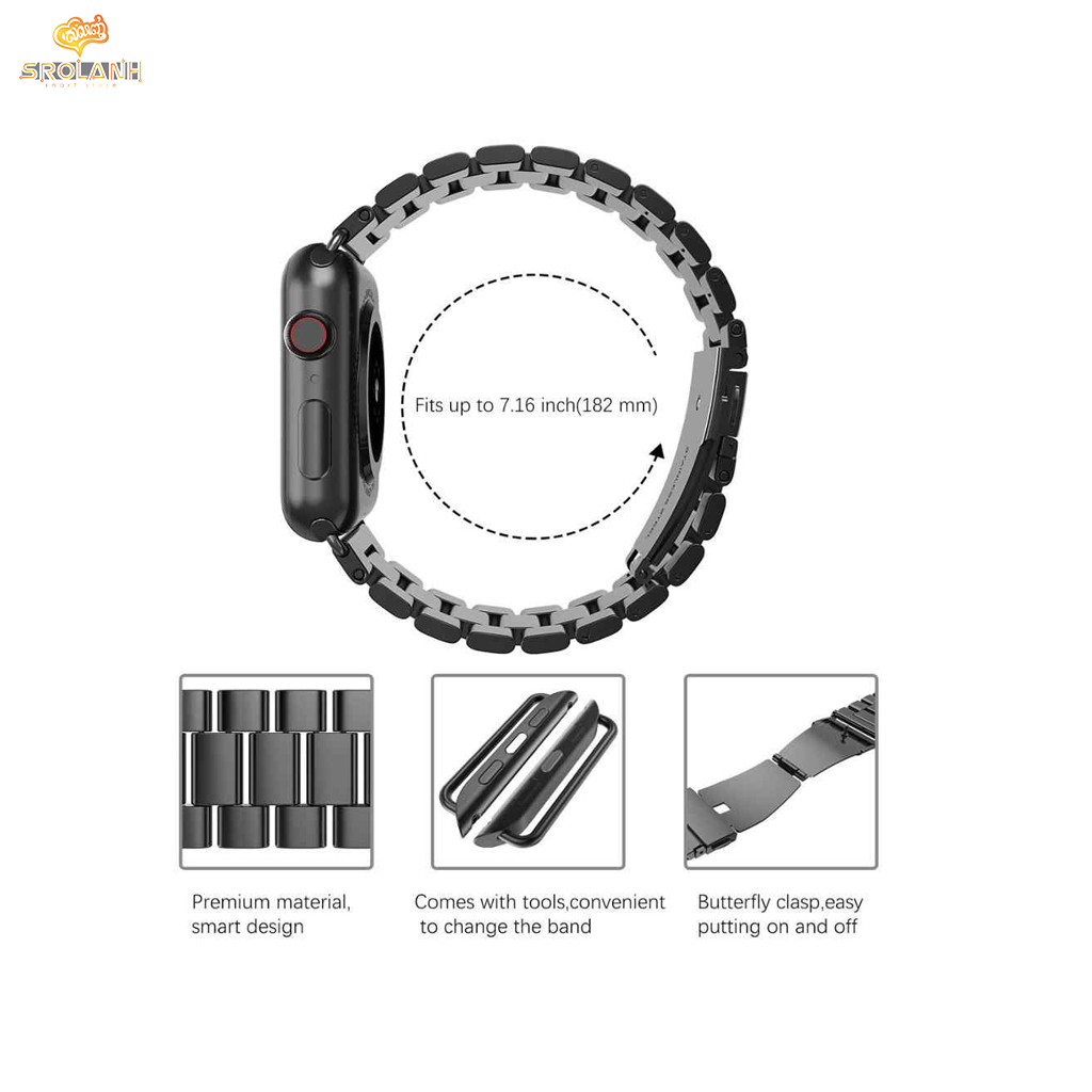 Smart watchband three strains for 38/40mm