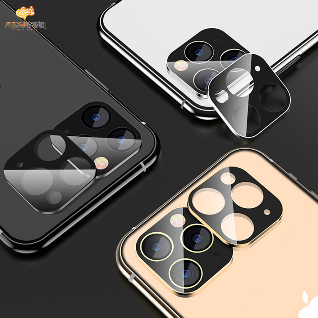 LIT The Titanium Alloy Tempered Glass Camera Lens For iPhone 11 Pro/11 Pro Max GTIPXR-TC01