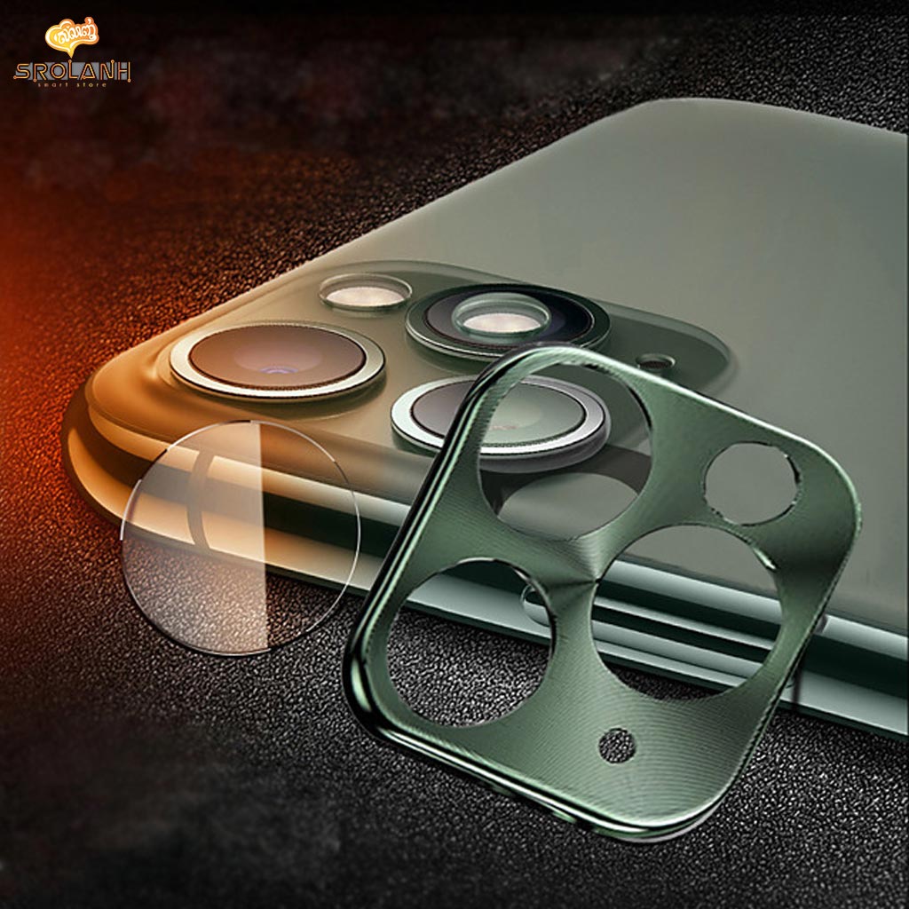 LIT The Titanium Alloy Tempered Glass Camera Lens For iPhone 11 Pro/11 Pro Max GTIPXR-TC01