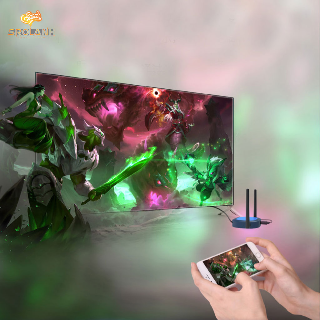 Q5 Wireless Display Mirroring to BIG Screen 5K HDMI