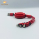 LIT The Silicone 3in1 Scalable USB Cable 1.2M CSS3-A09