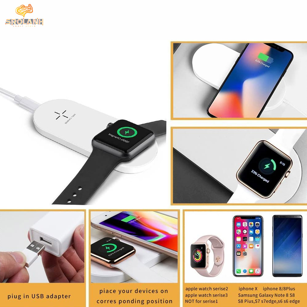 Mini Air power wireless charger 2 in 1