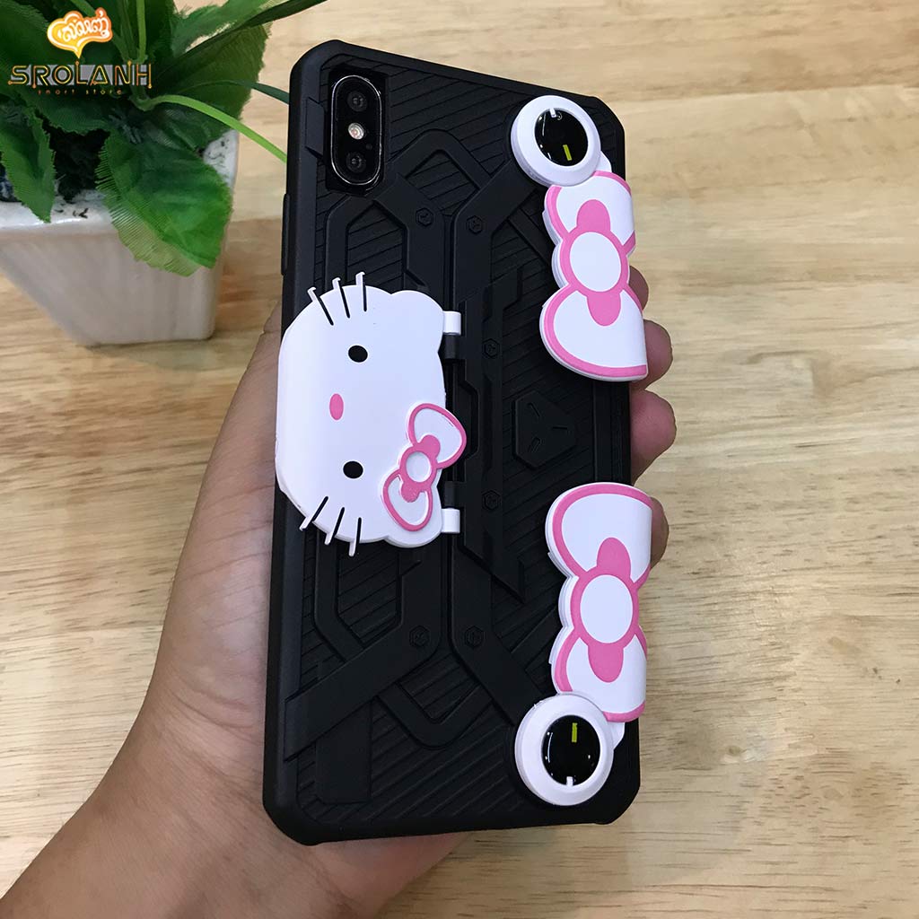 Gaming creative case with cartoon for iPhone XR