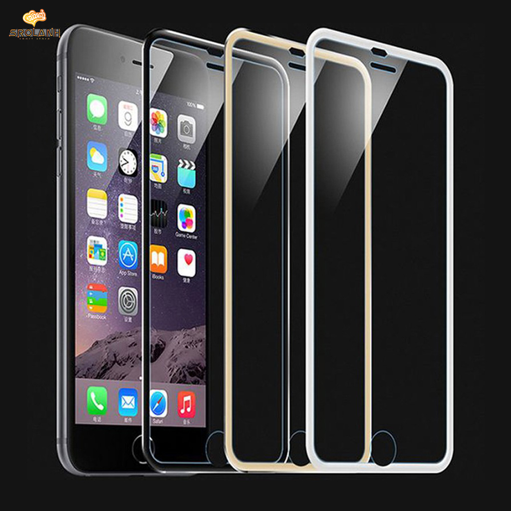 LIT The full screen titanium alloy 6D tempered glass for iPhone 6/7/8 GTIP8G-TA01