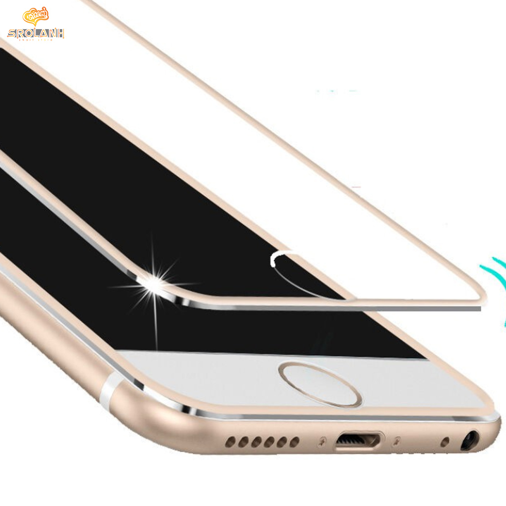 LIT The full screen titanium alloy 6D tempered glass for iPhone 6/7/8 GTIP8G-TA01