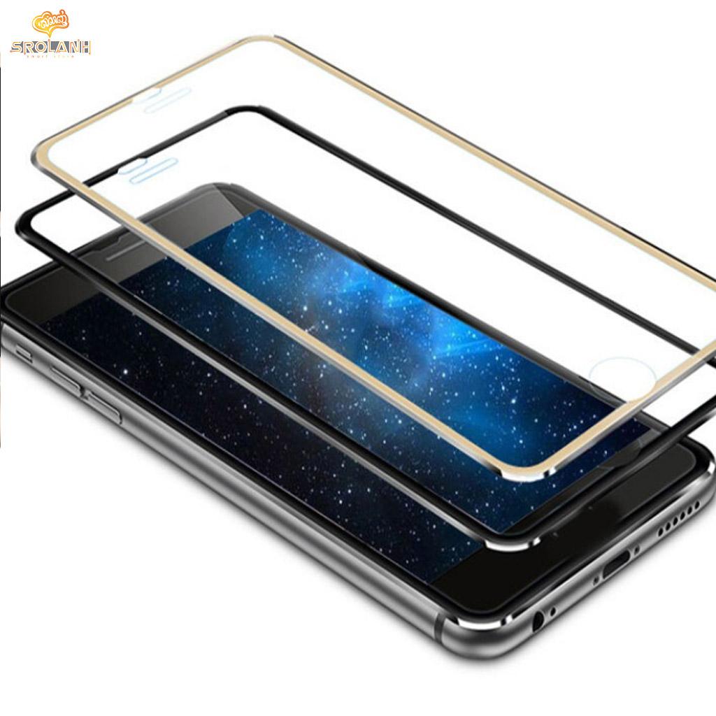 LIT The full screen titanium alloy 6D tempered glass for iPhone 6/7/8 GTIP8G-TA01